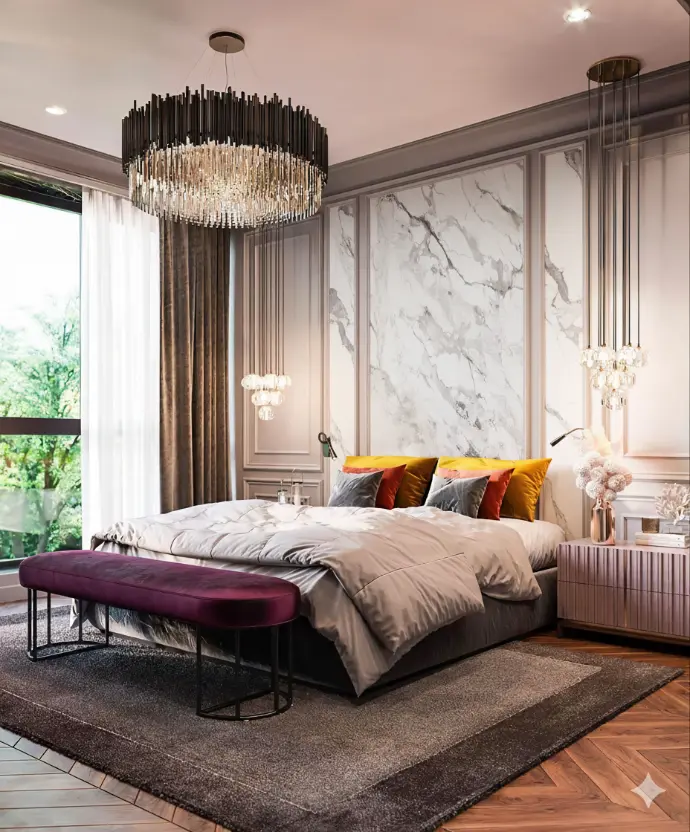 Modern room featuring Wudonn wall panels by Urbane Decor — elegant, warm, and beautifully designed to enhance interiors.