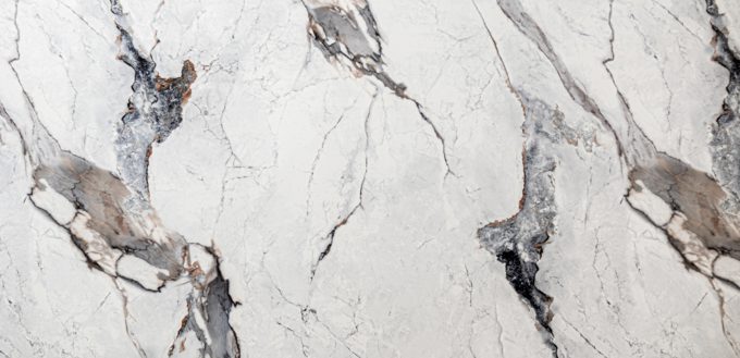 Statuario Vein UV marble finish