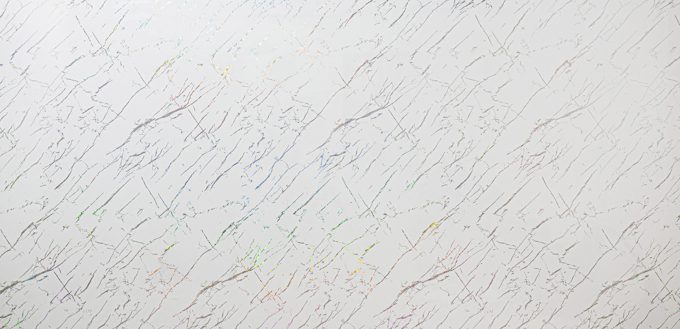 Bianco Neve UV marble finish