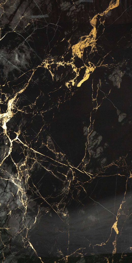 Nero Portoro UV marble finish