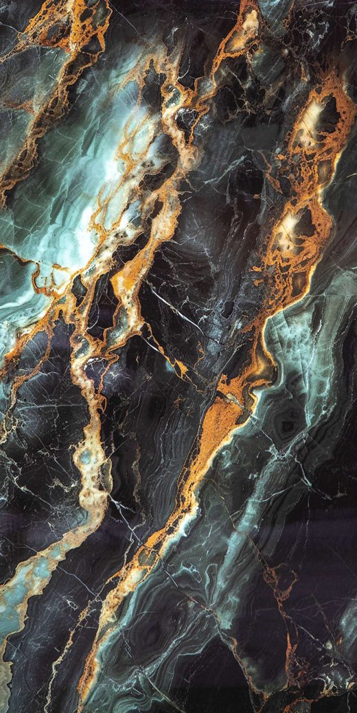 Copper Onyx UV marble finish