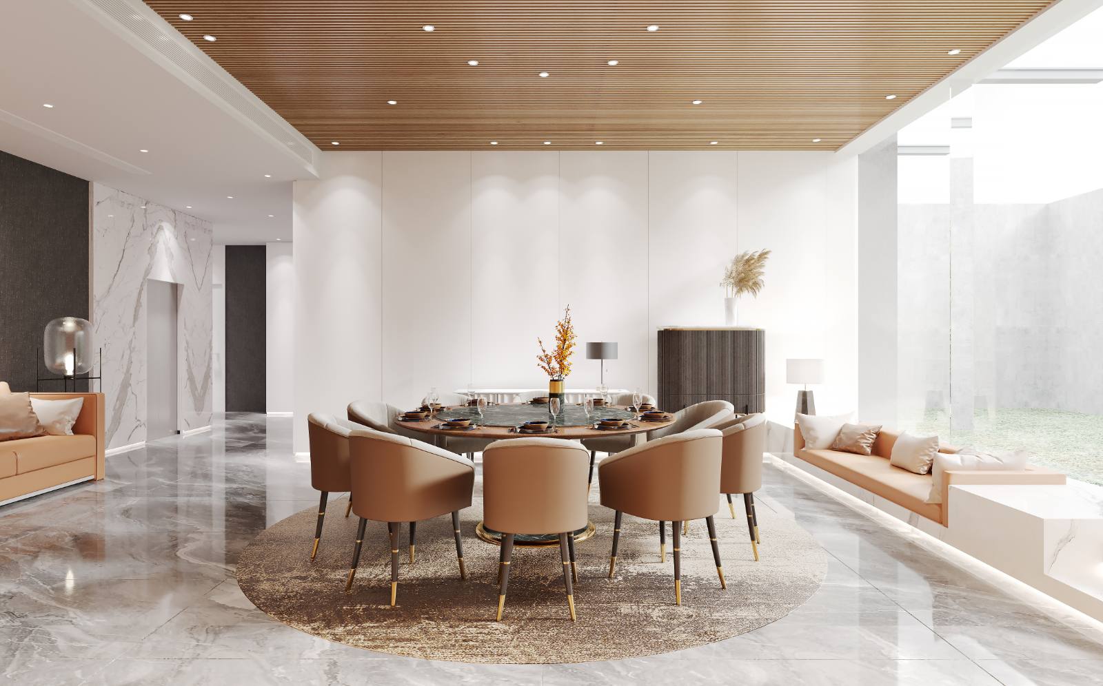 Urbane Decor decorative wall panels in a designed interior