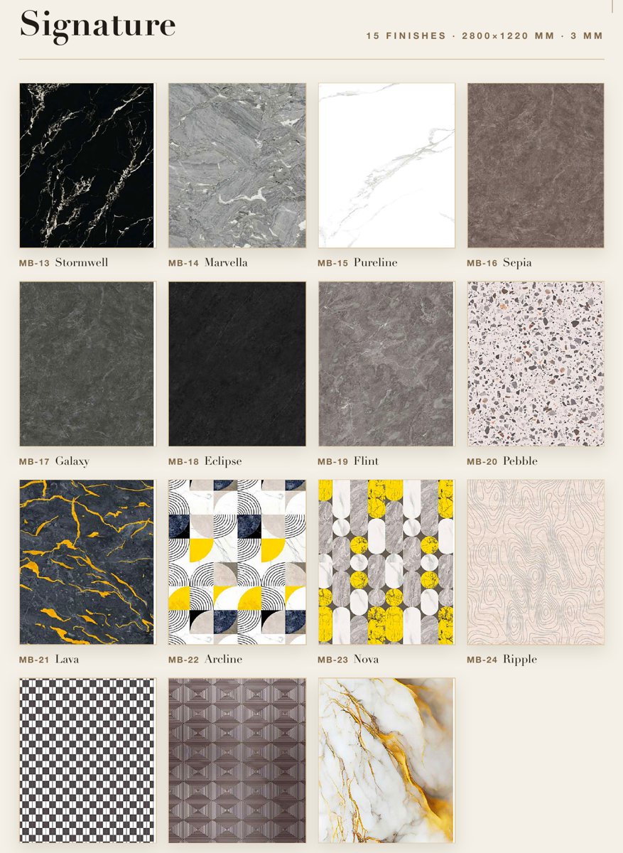 Maestà Bharat Signature SPC wall panel finishes, statement stone and terrazzo